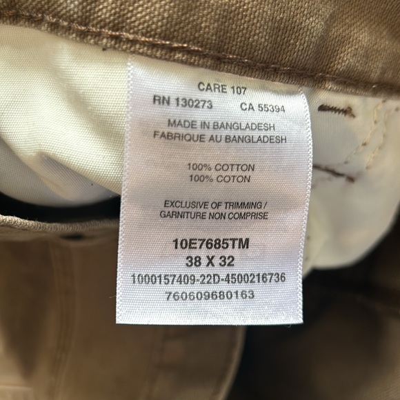 Men's Rustler 38/32 dark cargo pants - Picture 8 of 9